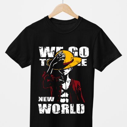 T-shirt Luffy One Piece — New World