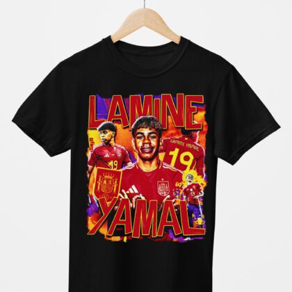 T-shirt floqué Football Pop Art – Design N°18 – Édition CDM 2026