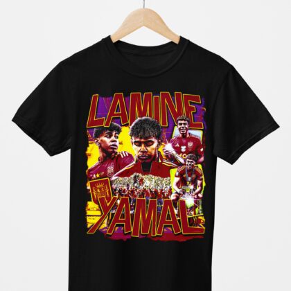 T-shirt floqué Football Pop Art – Design N°2 – Édition CDM 2026