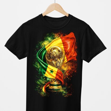 T-shirt floqué Sénégal N°1 – Édition CDM 2026