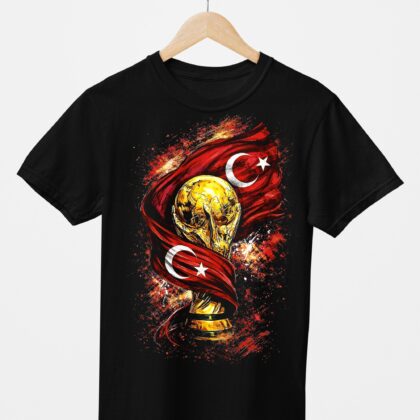 T-shirt floqué Turquie – Édition CDM 2026