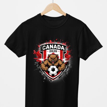 T-shirt floqué Écusson Canada Édition Sport – Édition CDM 2026