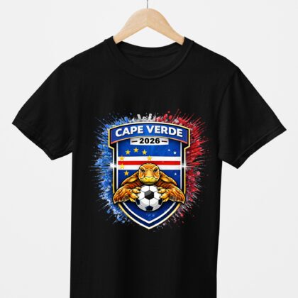 T-shirt floqué Écusson cape verde Édition Sport – Édition CDM 2026