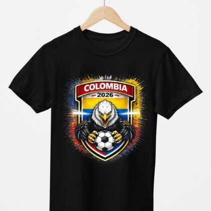 T-shirt floqué Écusson Colombie Édition Sport – Édition CDM 2026
