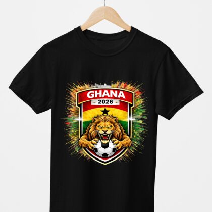 T-shirt floqué Écusson Ghana Édition Sport – Édition CDM 2026
