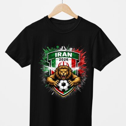 T-shirt floqué Écusson Iran Édition Sport – Édition CDM 2026