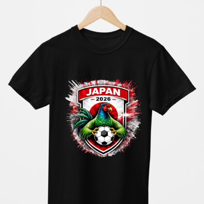 T-shirt floqué Écusson Japon Édition Sport – Édition CDM 2026