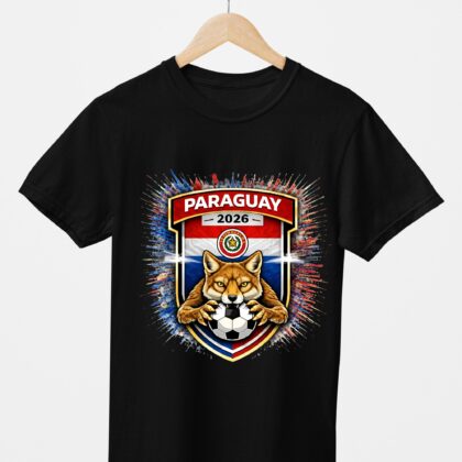 T-shirt floqué Écusson Paraguay Édition Sport – Édition CDM 2026
