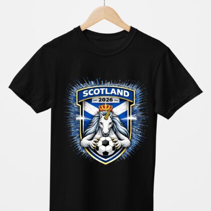 T-shirt floqué Écusson Écosse Édition Sport – Édition CDM 2026