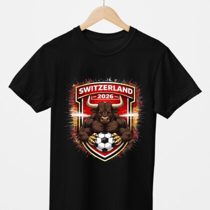 T-shirt floqué Écusson switzerland Édition Sport – Édition CDM 2026