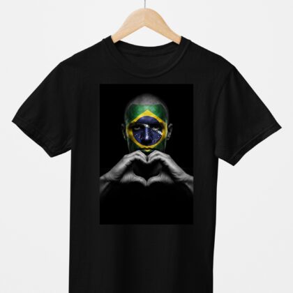 T-shirt noir Fan Zone Brésil CDM 2026