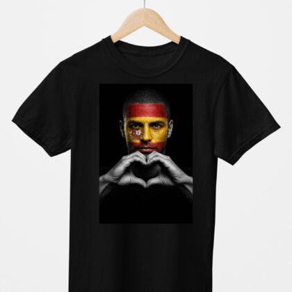T-shirt noir Fan Zone Espagne CDM 2026