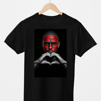 T-shirt noir Fan Zone Maroc CDM 2026